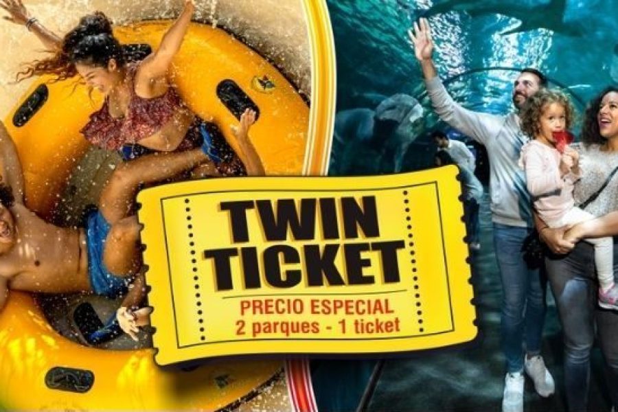 Twin Ticket Loro Parque + Siam Park Residente