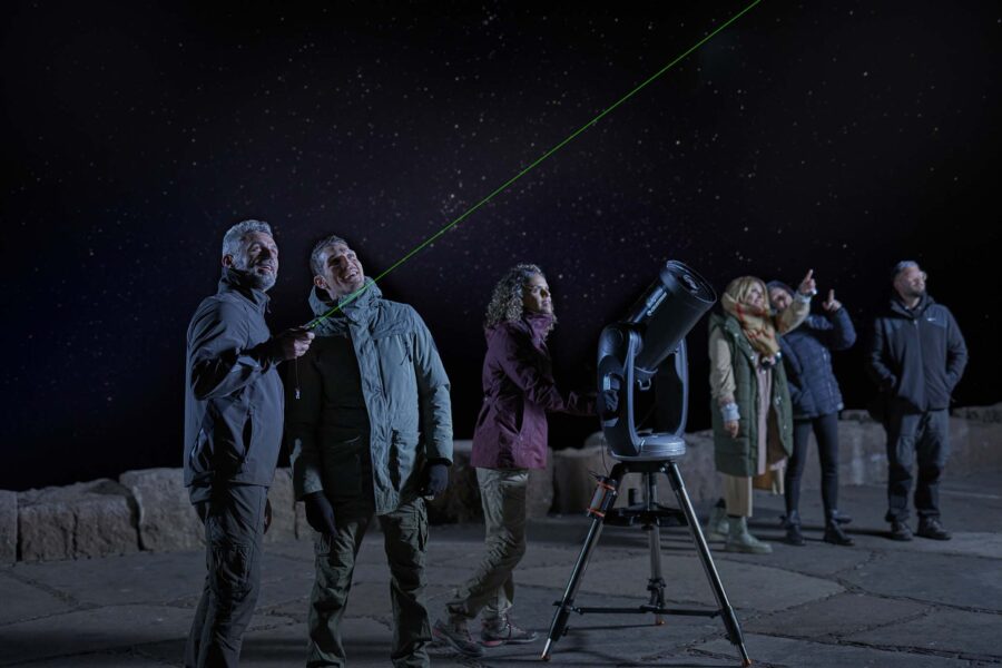 Teide Luna y Estrellas con Telescopio VIP